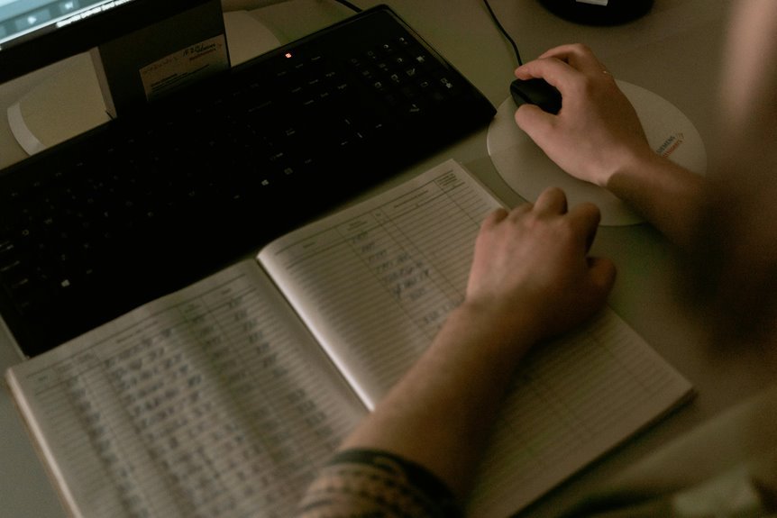 network feedback notes and monitoring records